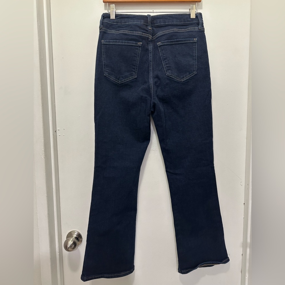 Quince Dark Blue Straight Leg Jeans - Picture 2 of 3